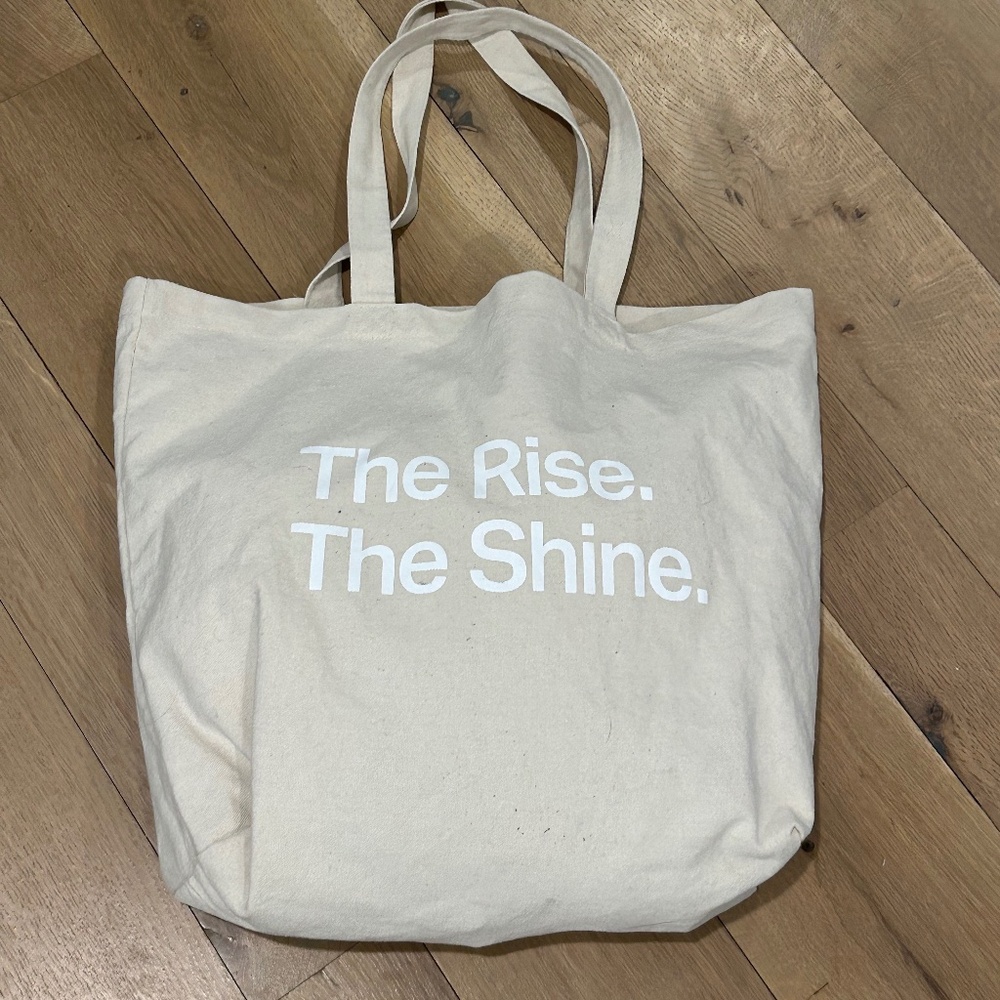 VUORI CREAM TOTE THE RISE THE SHINE - Picture 2 of 7